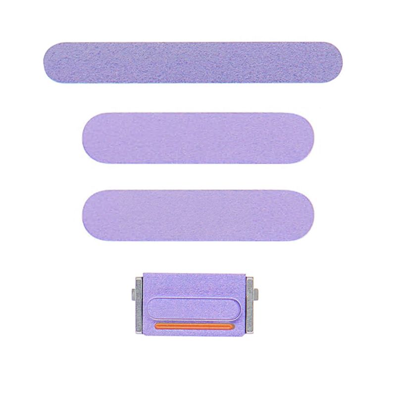 Hard Buttons(Power/Volume/Switch) for iPhone 12 Mini(Purple)