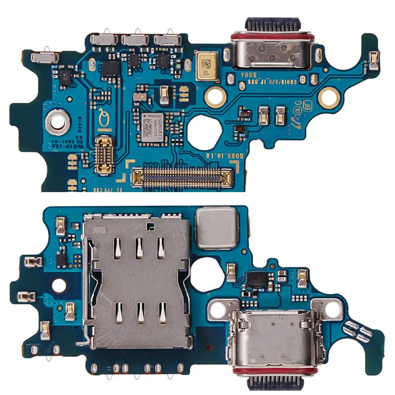 Charging Port Board With Sim Card Reader for Samsung Galaxy S21 5G (G991U) (North American Version)