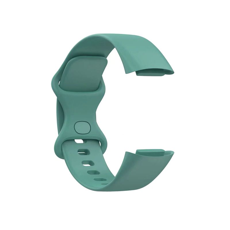 Silicone Strap for Fitbit Charge5(103 108mm)(Pine Green)