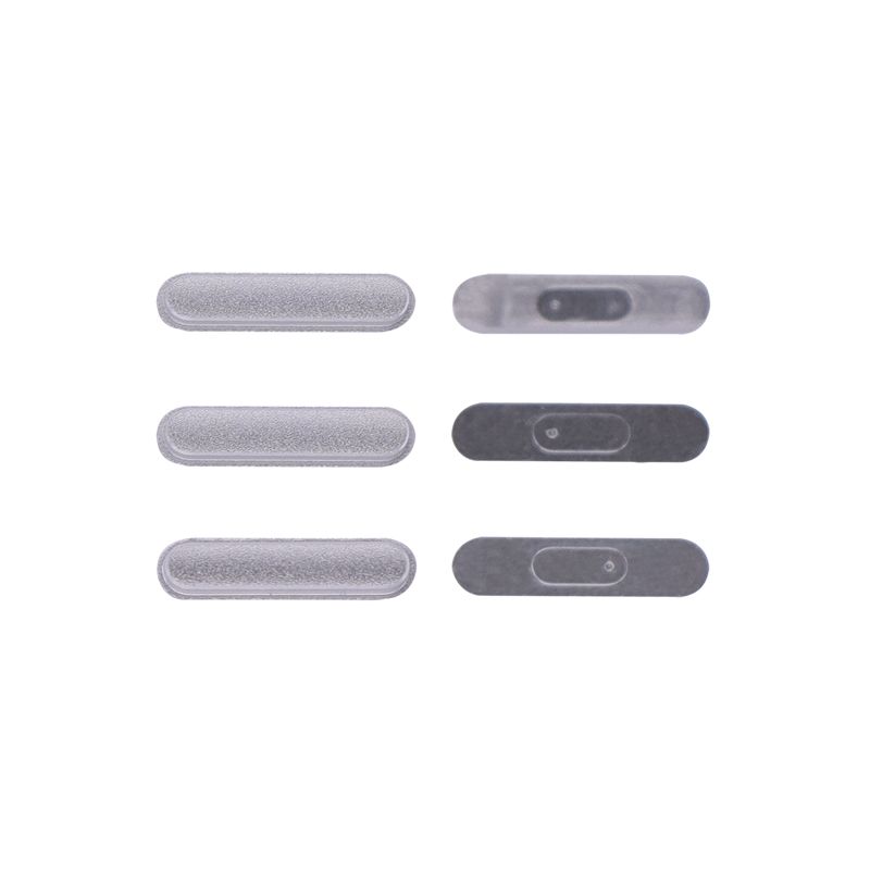 Hard Buttons Set (Power & Volume) for iPad Pro 10.5"/iPad Air 3/iPad Pro 12.9 (2nd Gen) (Silver)