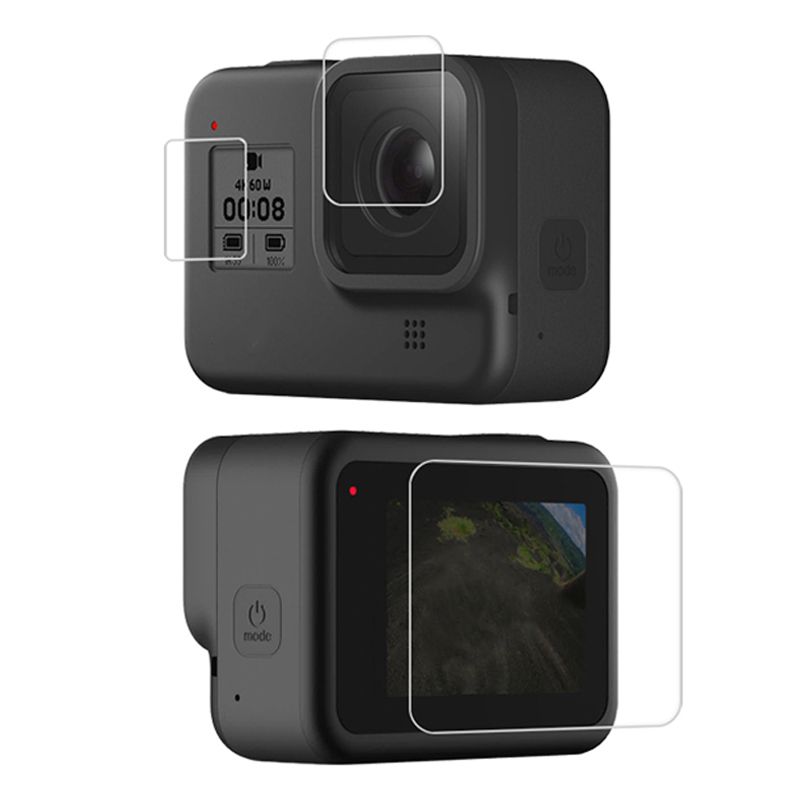 Regular Tempered Glass for GoPro Hero 8(LCD+Lens)