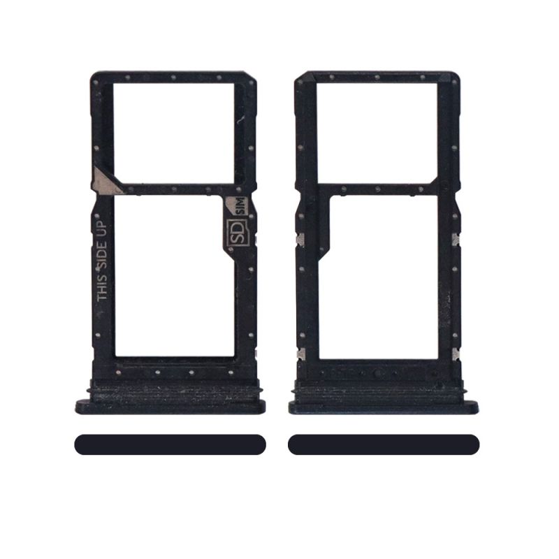 Single Sim Card Tray for Motorola G Stylus 5G (2023)(Black )(US Version)