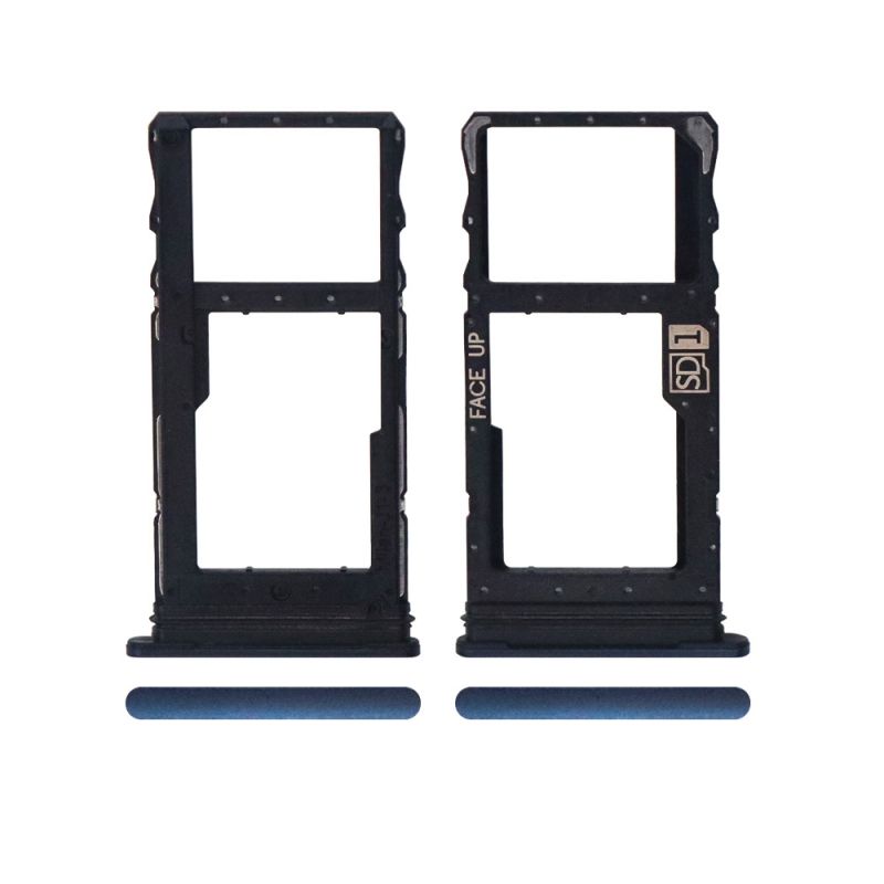 Single Sim Card Tray for Motorola G Stylus 5G (2022)(Black )(US Version)