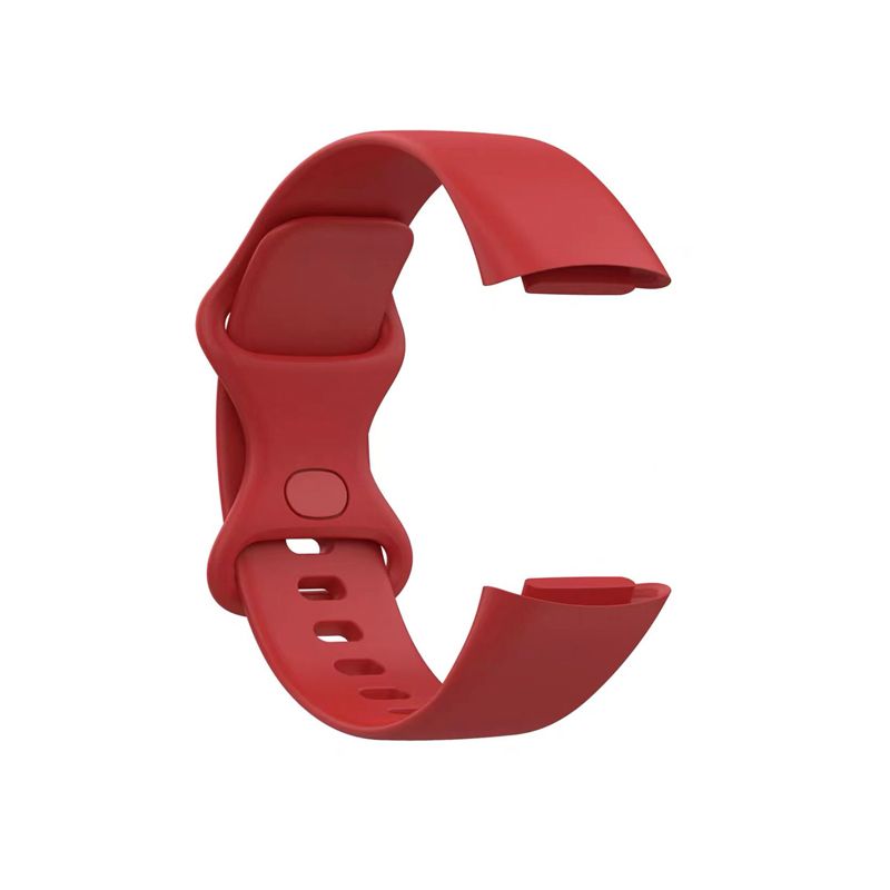 Silicone Strap for Fitbit Charge5(103 108mm)(Red)