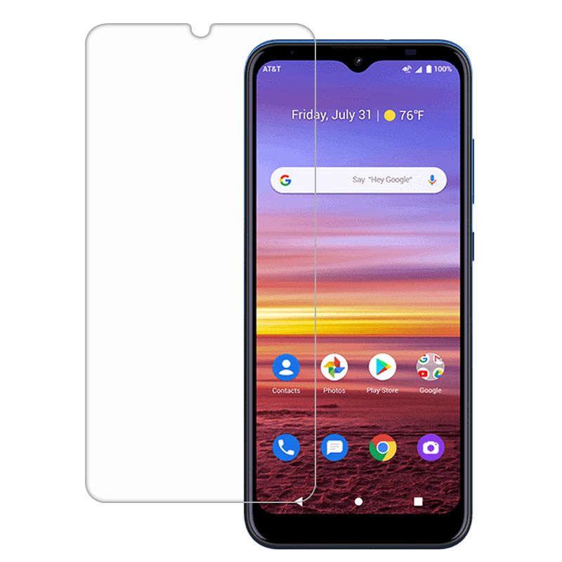 Regular Tempered Glass for Radiant Max 5G/Cricket Dream 5G