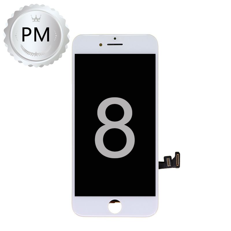 LCD Assembly for iPhone 8 (Premium) (White)