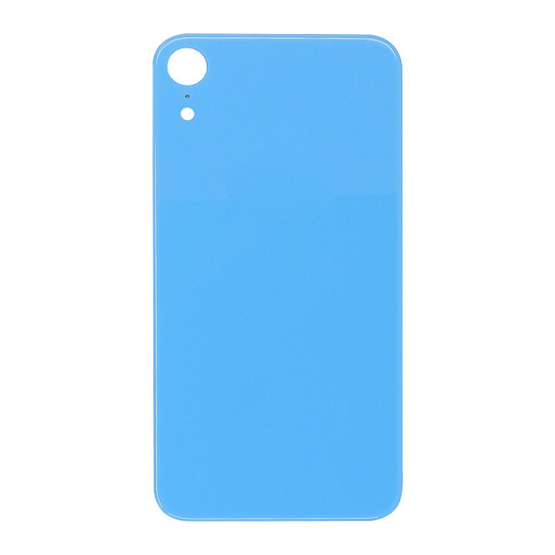 Back Glass Cover for iPhone XR (for iPhone/Large Camera Hole) - Blue