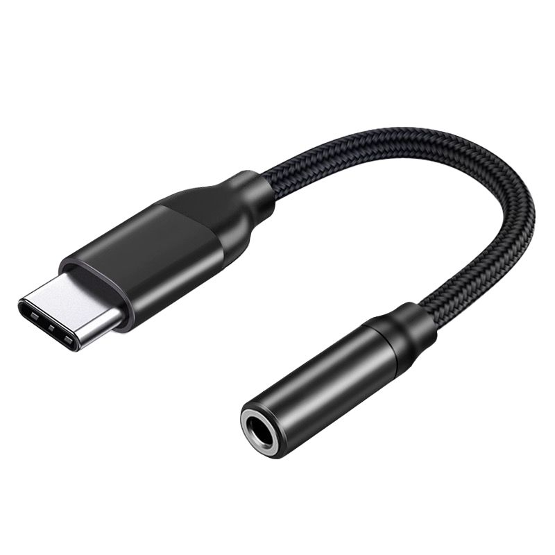 3.5mm AUX Audio to USB Cable-Black