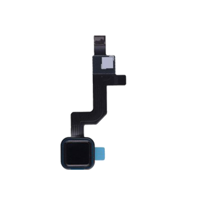 Home Button with Flex Cable for Moto Z force Droid (XT1650-02) (Black)