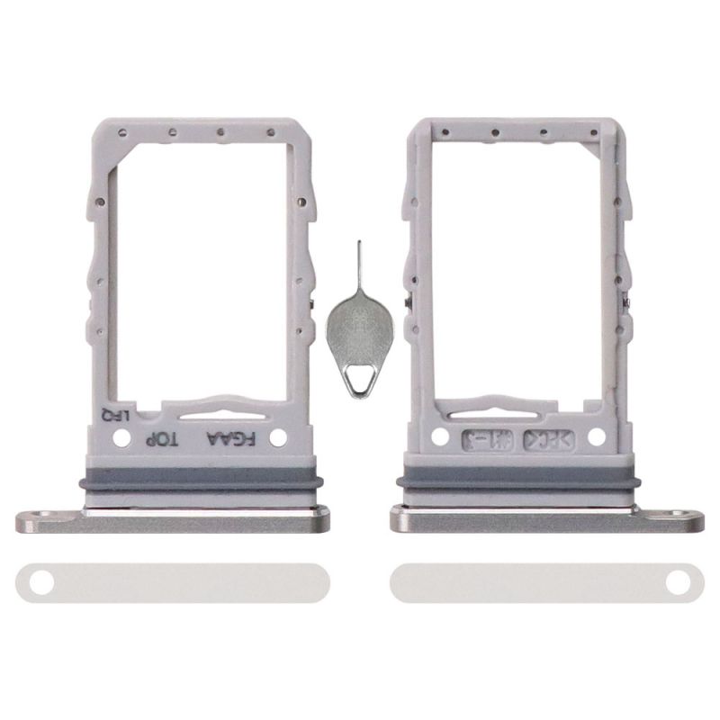 Sim Card Tray for Samsung Galaxy Z Flip3 5G(With Card Needle)(Sliver )