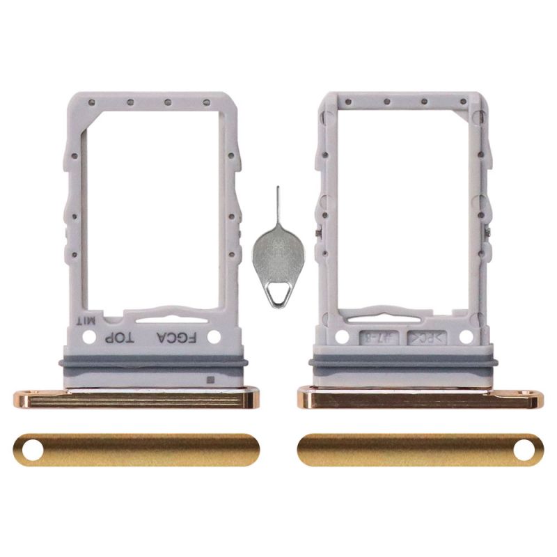 Sim Card Tray for Samsung Galaxy Z Flip5(With Card Needle)(Glod )
