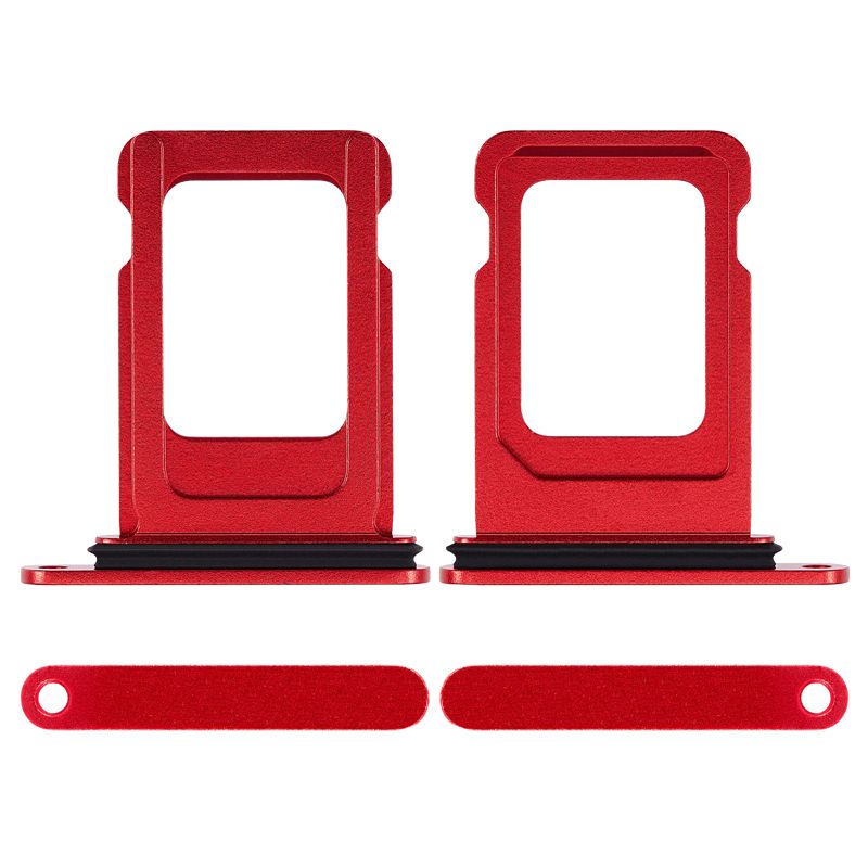 Single Sim Card Tray for iPhone 14/ 14 Plus(Red)