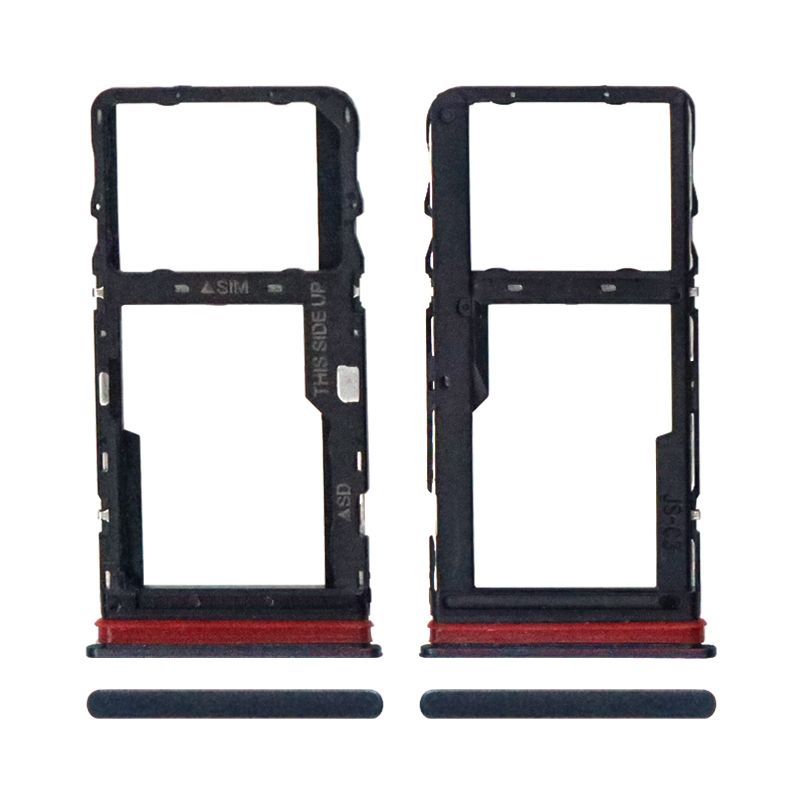 Single Sim Card Tray for TCL Stylus 5G T779(Black)