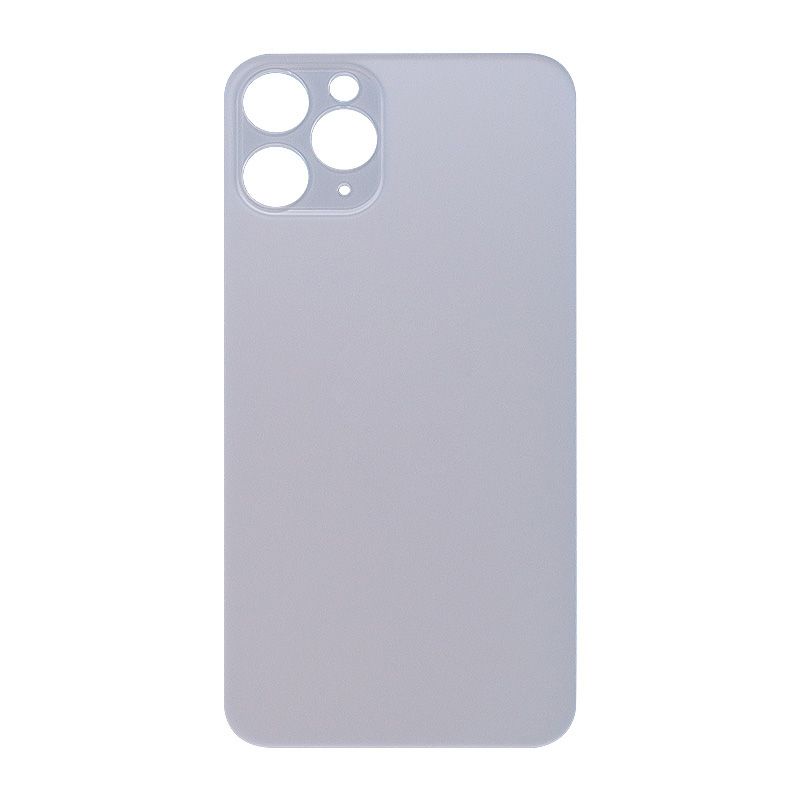 Back Glass Cover for iPhone 11 Pro (for iPhone/Large Camera Hole) - White