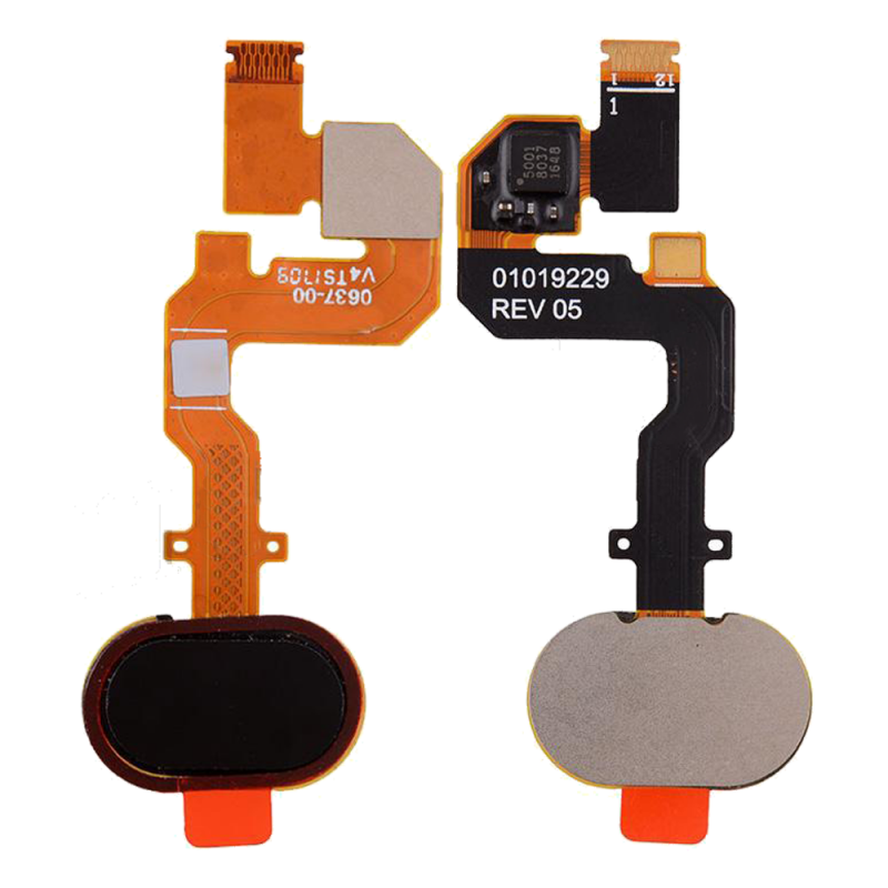 Home Button Flex Cable for Moto Z2 force (XT1789) (Black)
