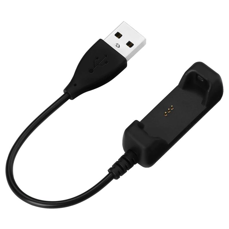 USB Charger Charging Cable for Fitbit Flex 2 (Black)(30cm/1ft)