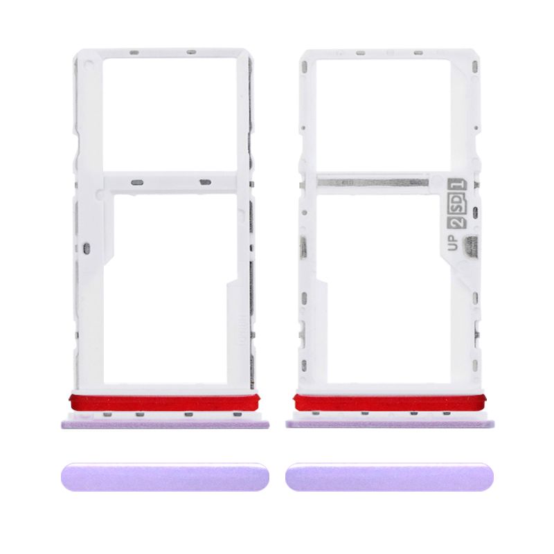 Dual Sim Card Tray for Motorola Moto G30 (XT2129-2) (Purple)