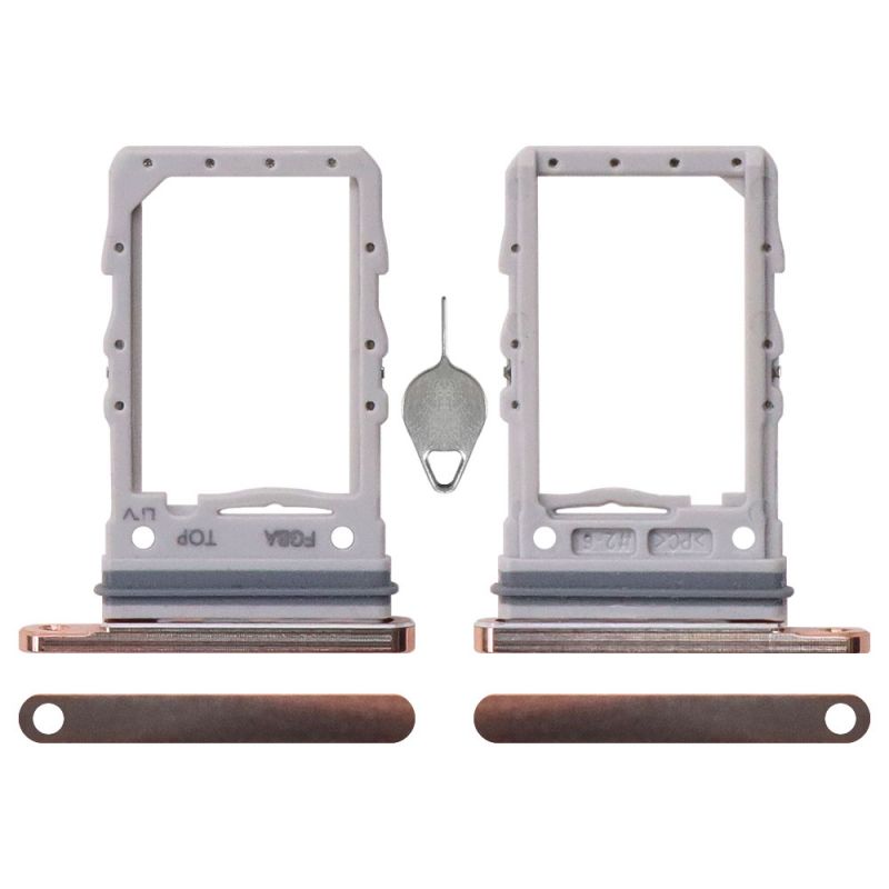 Sim Card Tray for Samsung Galaxy Z Flip4(With Card Needle)(Glod )