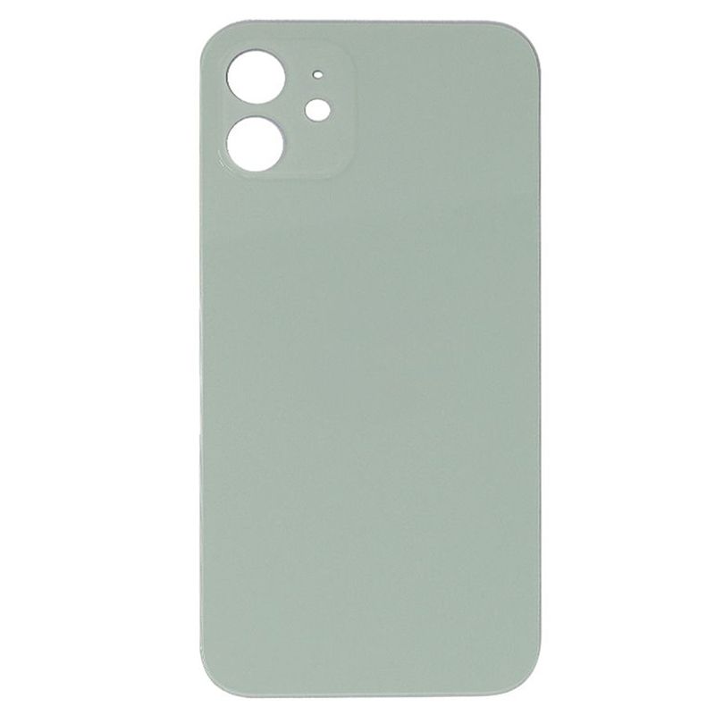 Back Glass Cover for iPhone 12 (for iPhone/Large Camera Hole) - Green