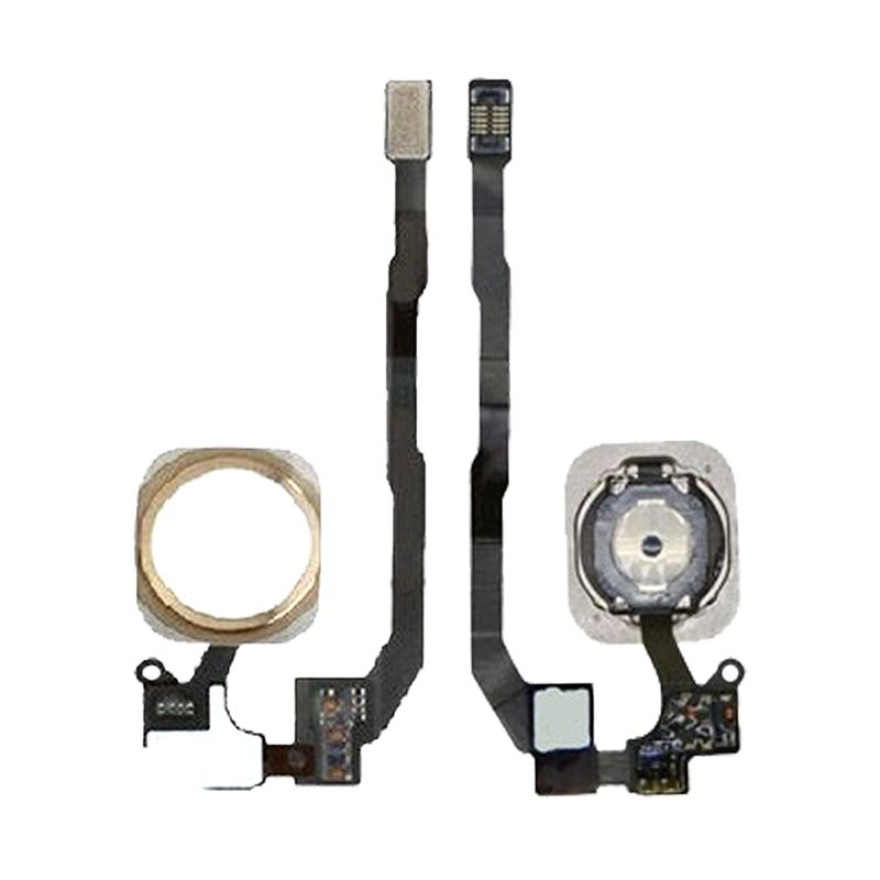 Home Button with Flex Cable for iPhone 5S/SE(2016)(Gold)