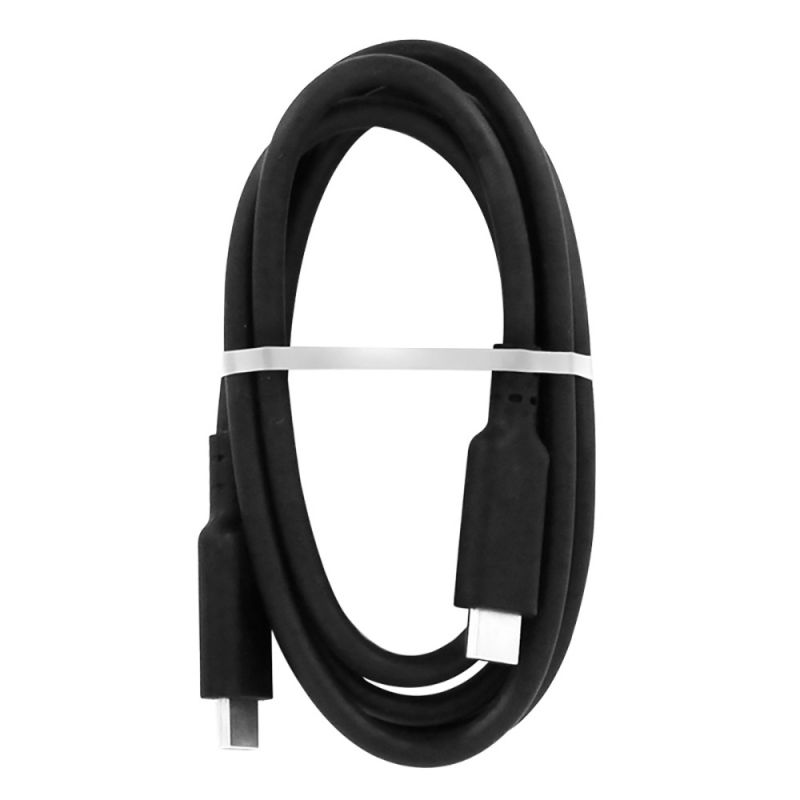 5A/100W Type C to Type C Fast Charging Data Cable - Black (1.0M)