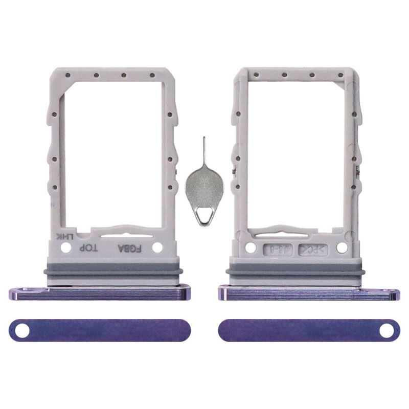 Sim Card Tray for Samsung Galaxy Z Flip4(With Card Needle)(Purple )