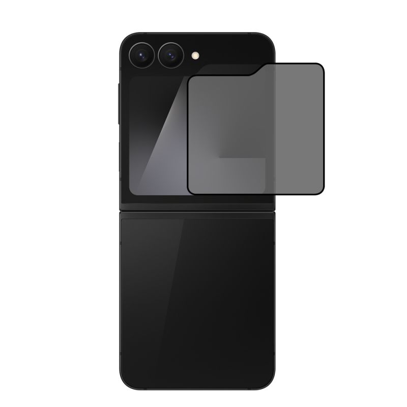 High Aluminum‌ Privacy Full Cover Tempered Glass for Samsung Galaxy Z Flip 7 FE
