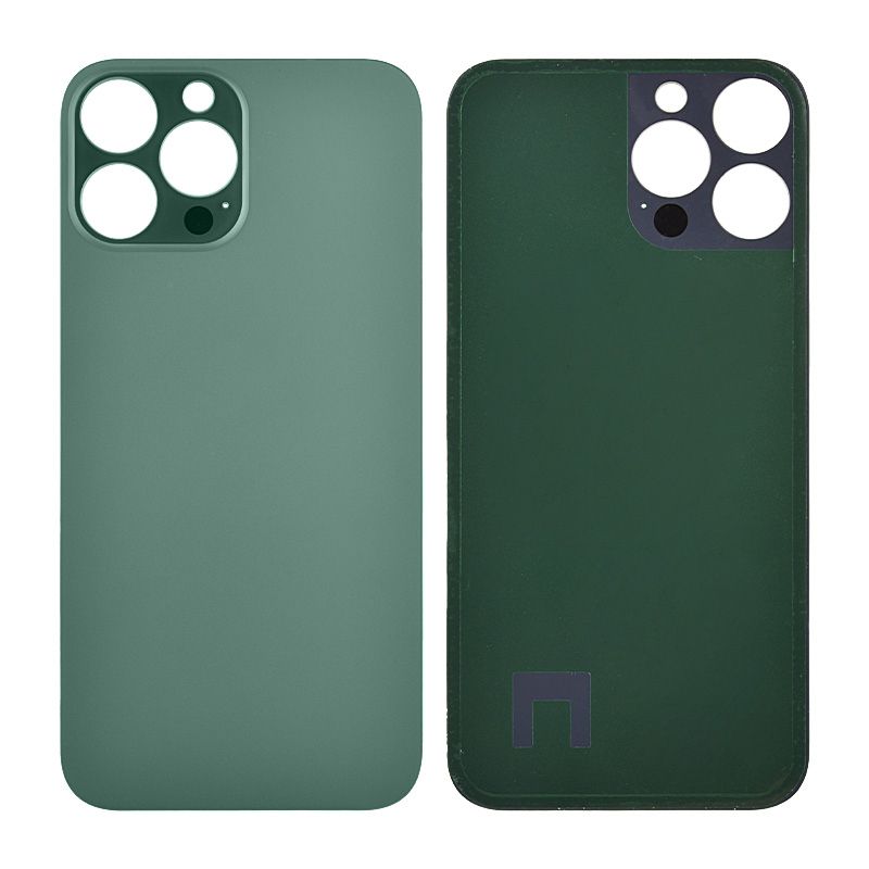 Back Glass Cover for iPhone 13 Pro Max (for iPhone/Large Camera Hole) - Green