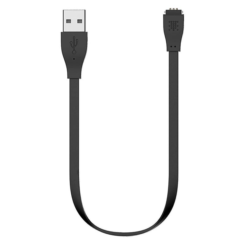 USB Charger Charging Cable for Fitbit Charge(Black)(30cm/1ft)