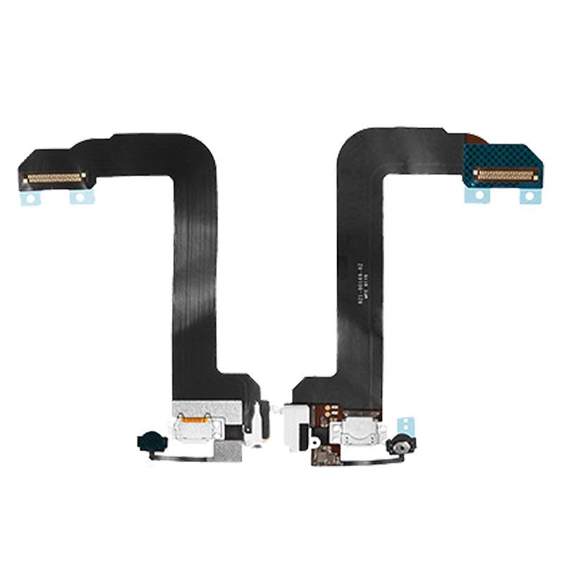 Headphone Jack with Charging Port Flex Cable for iPod Touch 6(White)