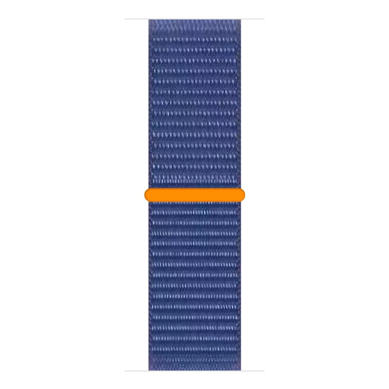 Woven nylon strap for iwatch42/44/45/49mm(Ocea Blue)