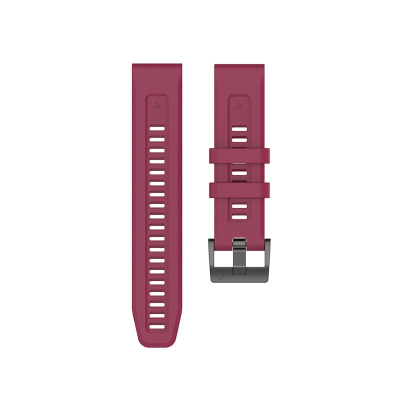 Silicone Strap for Epix Pro Gen 2(42mm)(Wine Red)