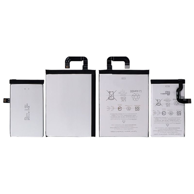 Battery for Google Pixel 9 Pro Fold 3.85V 4665mAh (2 Piece Set)