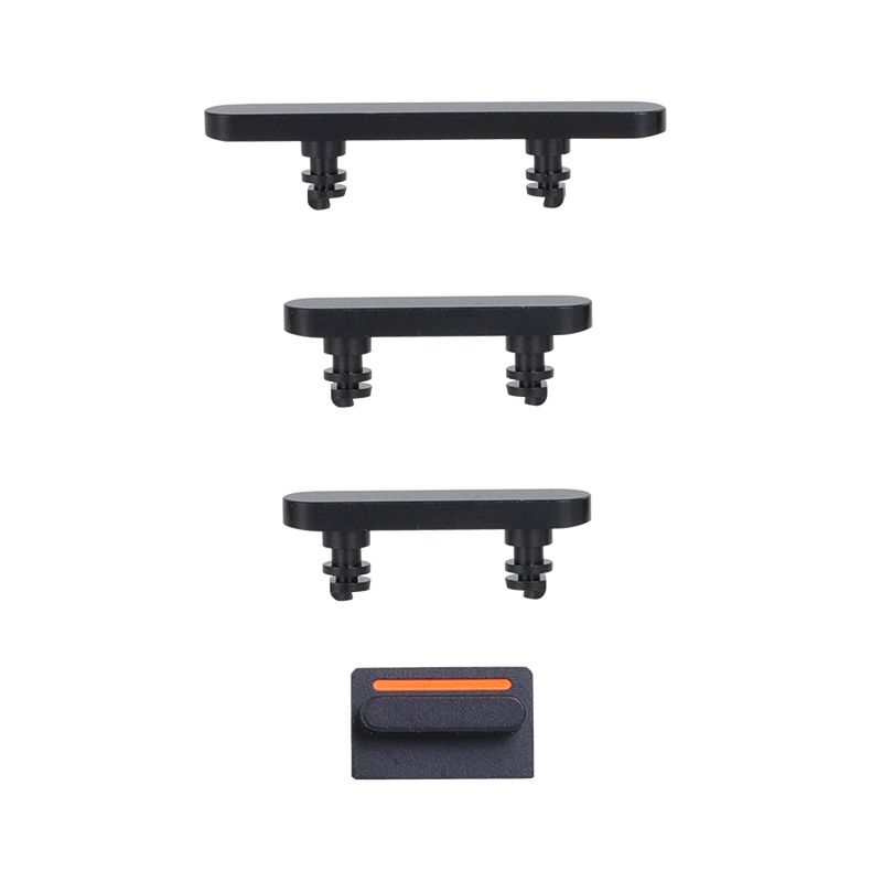 Hard Buttons(Power/Volume/Switch) for iPhone 12 Mini(Black)