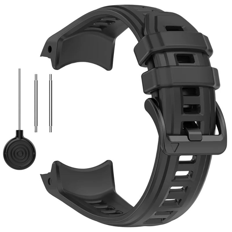 Silicone Strap for Garmin Instinct 3(50mm)(Black)
