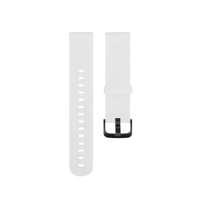 Silicone Strap for Huami Amazfit Bip5(White)