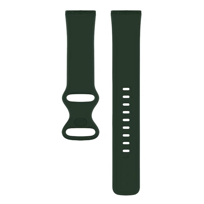 Silicone Strap for Fitbit Versa 3(100 140mm)(Military Green)