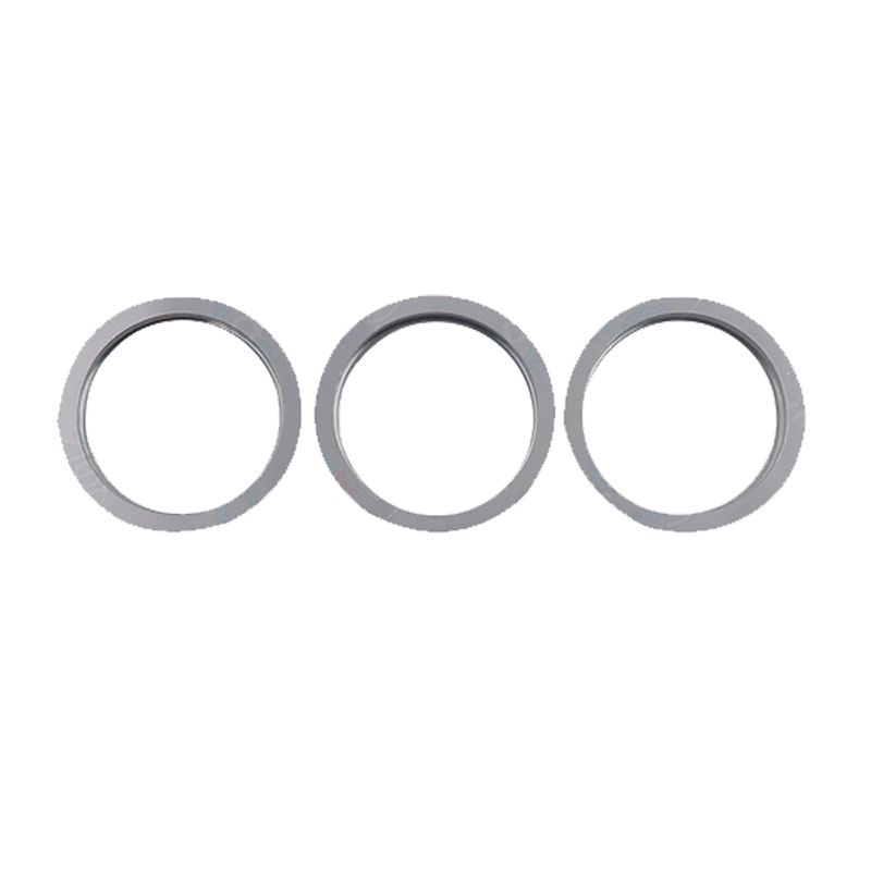 Back Camera Frame Ring for iPhone 11 Pro(Silver)(3 piece set)