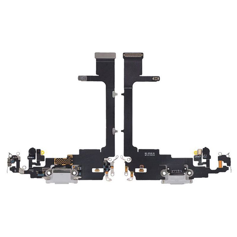 Charging Port Flex Cable for iPhone 11 Pro (Silver)