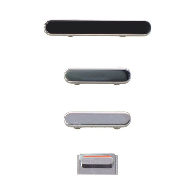 Hard Buttons(Power/Volume/Vibrator) for iPhone 12 Pro (Silver)