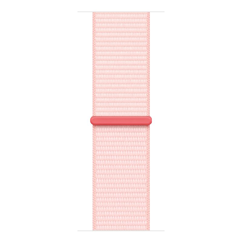 Woven nylon strap for iwatch42/44/45/49mm(Offcial Light Pink)