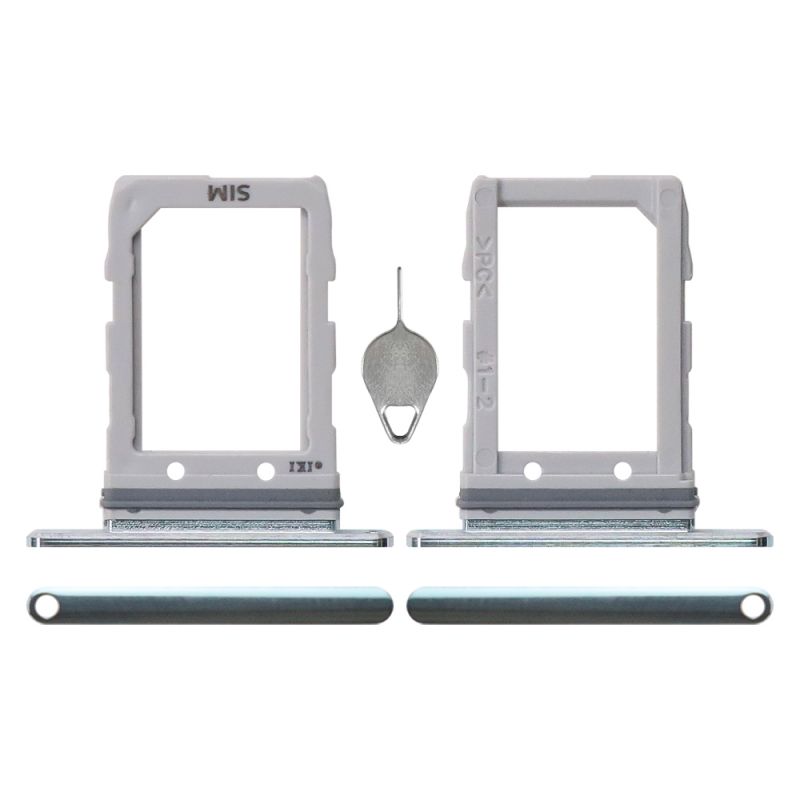 Sim Card Tray for Samsung Galaxy Z Fold1(With Card Needle)(White )
