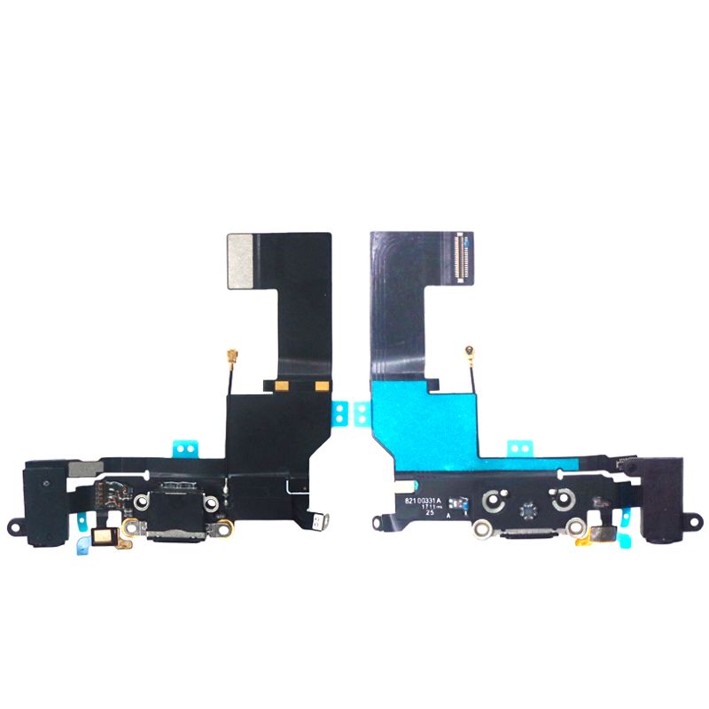 Charging Port Flex Cable for iPhone SE(2016)(Black)