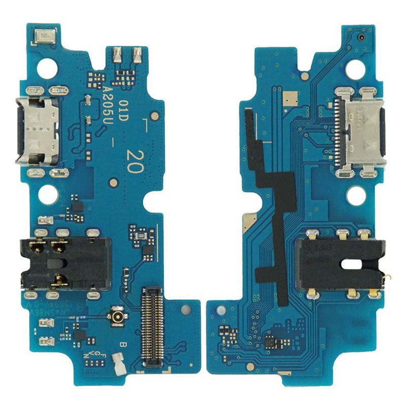 Charging Port With Board and Headphone Jack for Samsung Galaxy A20 (A205U/2019) (North American Version)