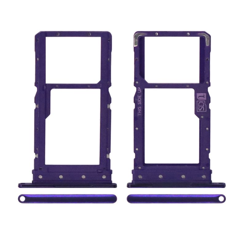 Single Sim Card Tray for Motorola G9 POWER(2020)(Purple )(US Version)