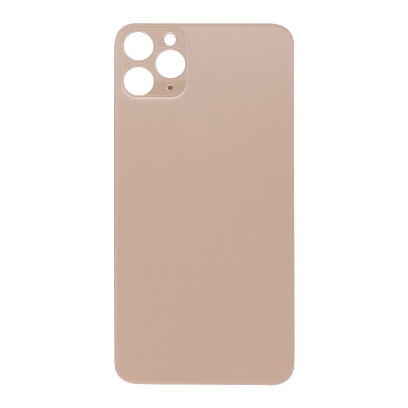 Back Glass Cover for iPhone 11 Pro Max (for iPhone/Large Camera Hole) - Gold