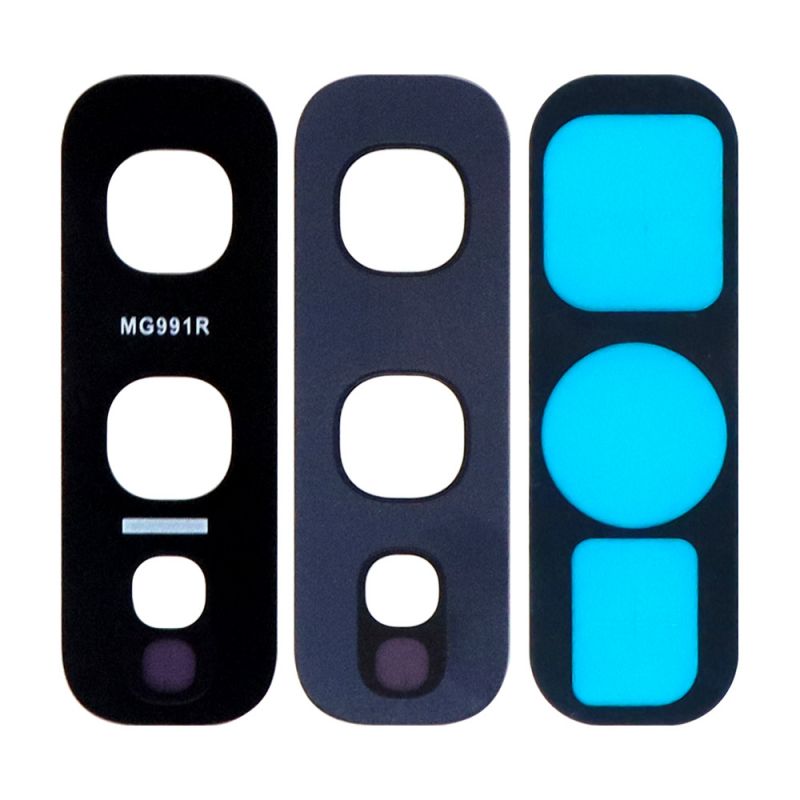 Back Camera Lens (Glass Only) With Adhesive for Samsung Galaxy S10e(Dark Blue)