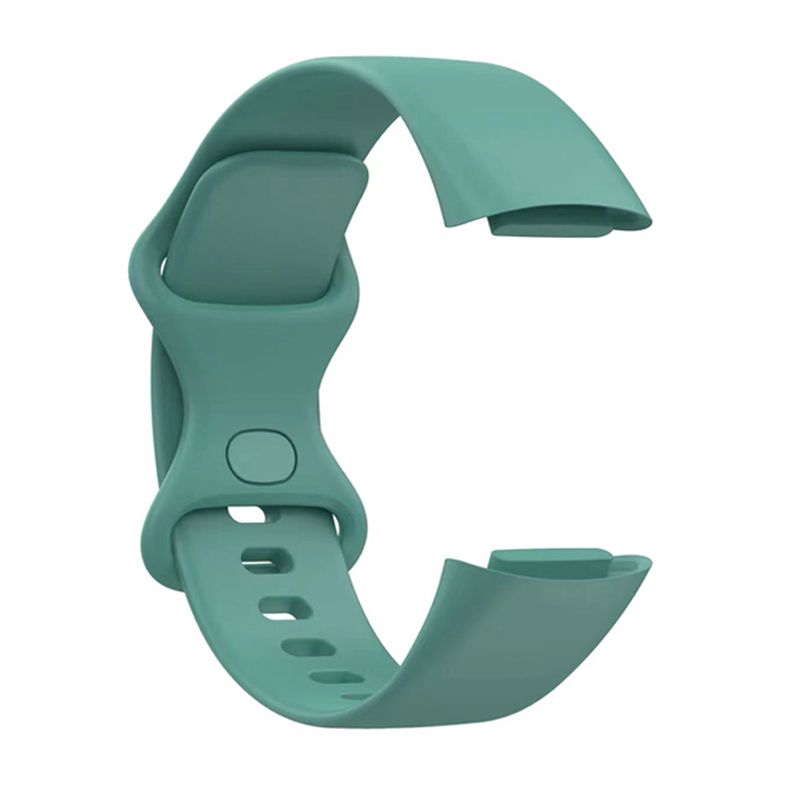 Silicone Strap for Fitbit Charge5(103 145mm)(Pine Green)