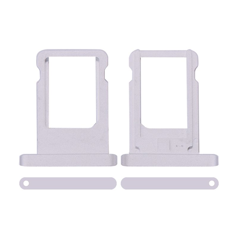 Sim Card Tray Holder Slot for iPad 6 (2018) (Silver)