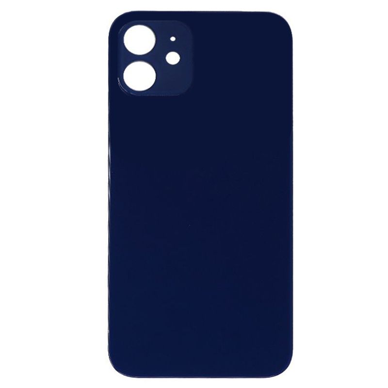 Back Glass Cover for iPhone 12 (for iPhone/Large Camera Hole) - Blue